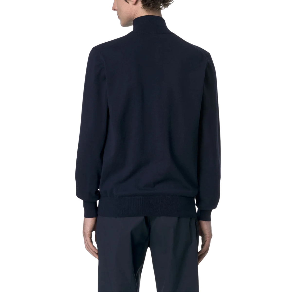 Cardigan Finny full zip - Blu