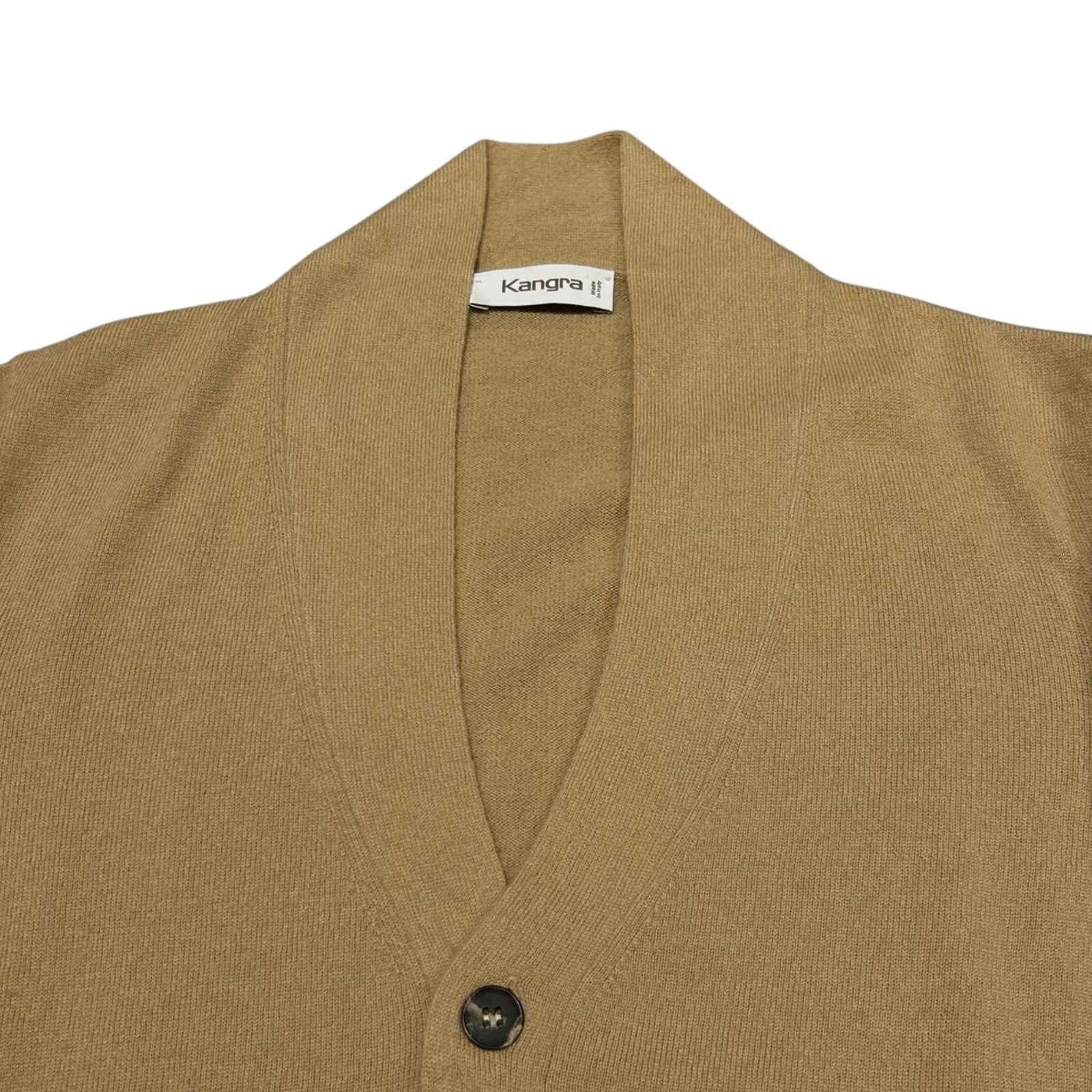 Cardigan con bottoni - CAMMELLO