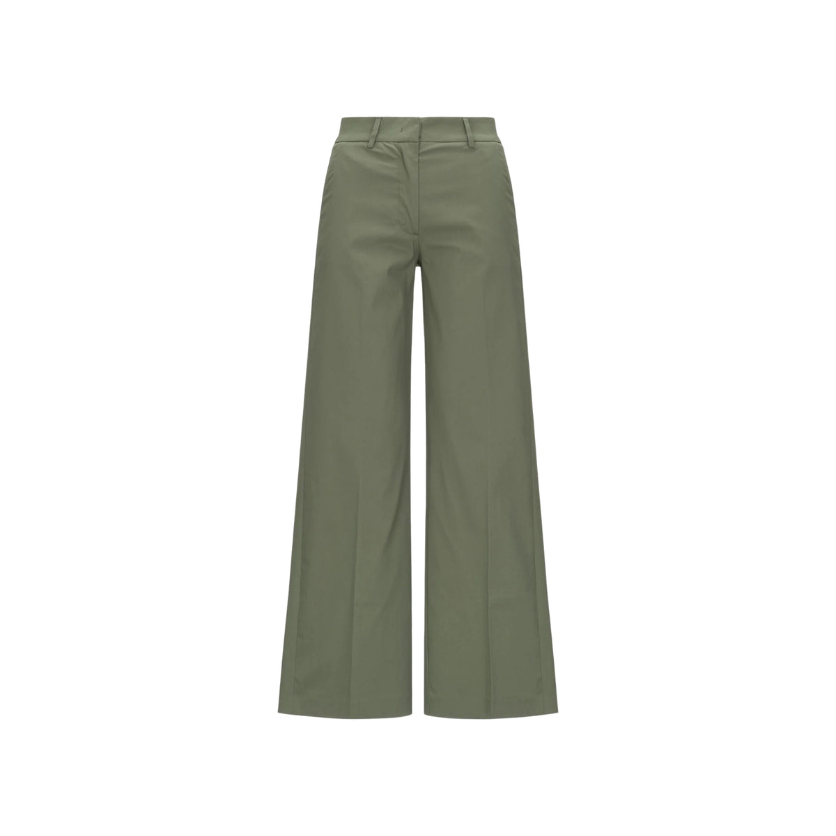 Pantalone Tya chino in gabardine - Verde