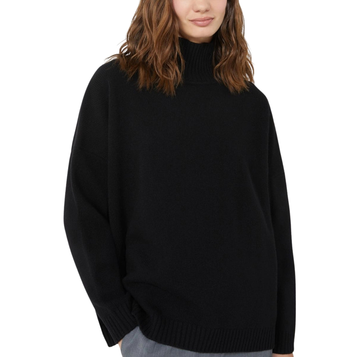 Maglia Dolcevita Borgia - Nero