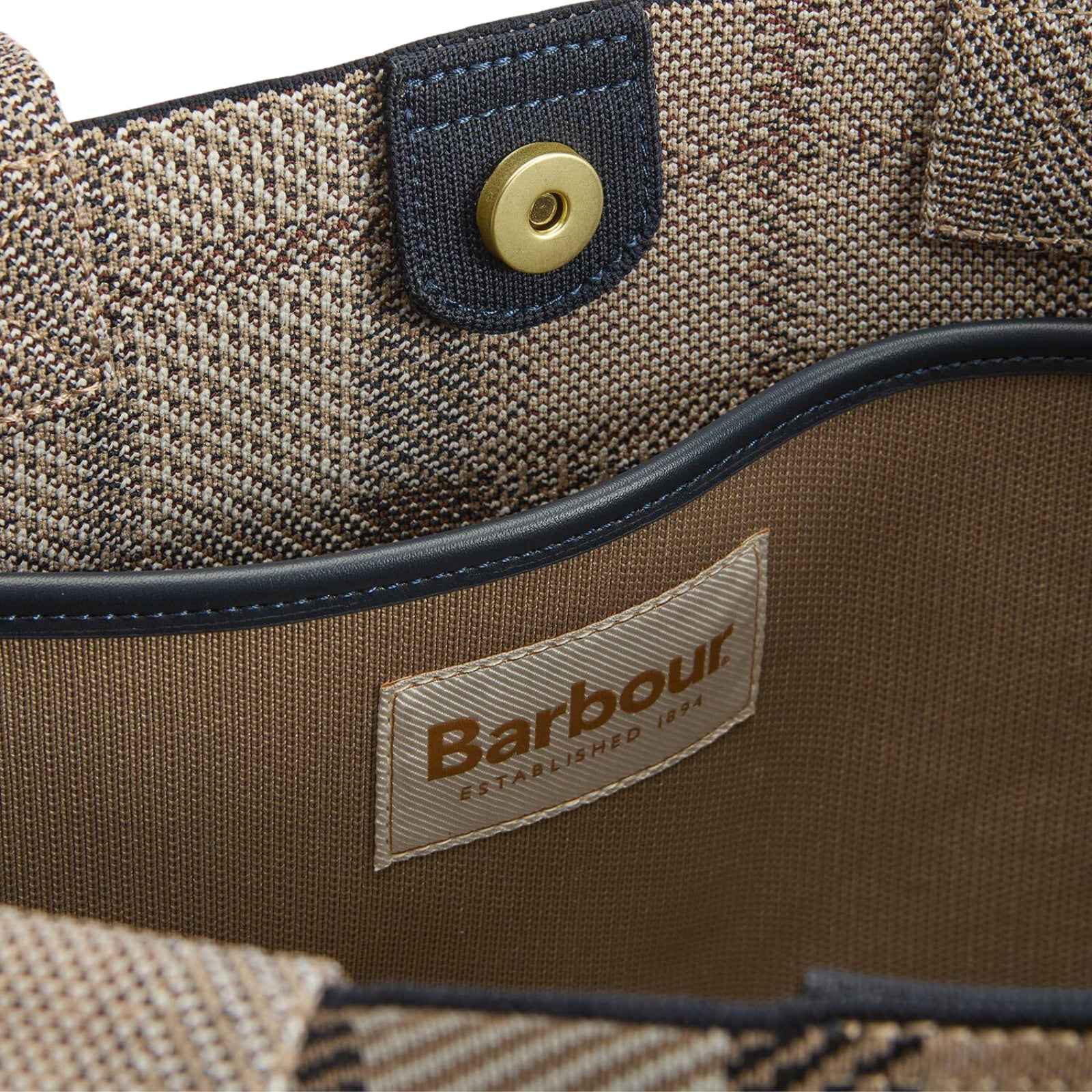 Shopper in tartan Layla