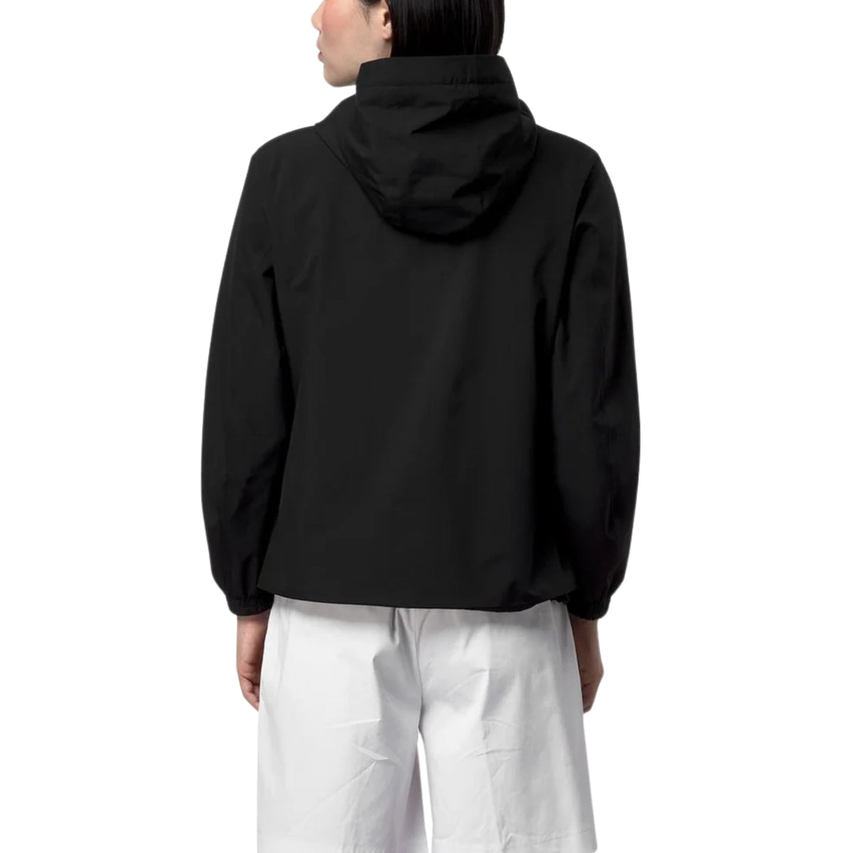 Giacca Lil corta impermeabile stretch - Nero