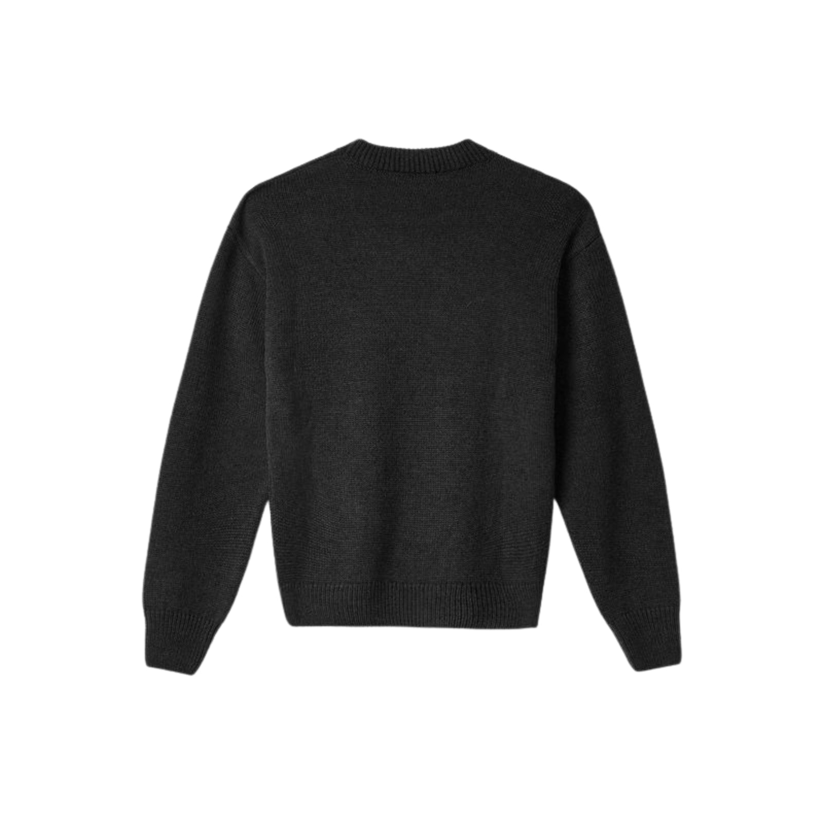 Maglia in lana effetto mohair - NERO