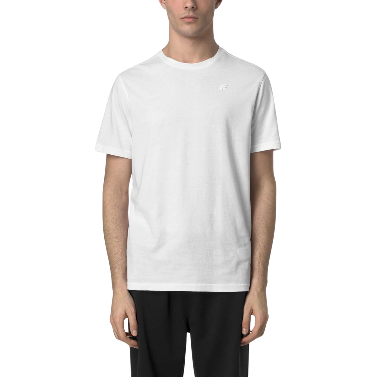 T-shirt Odom slim in jersey di cotone - Bianco
