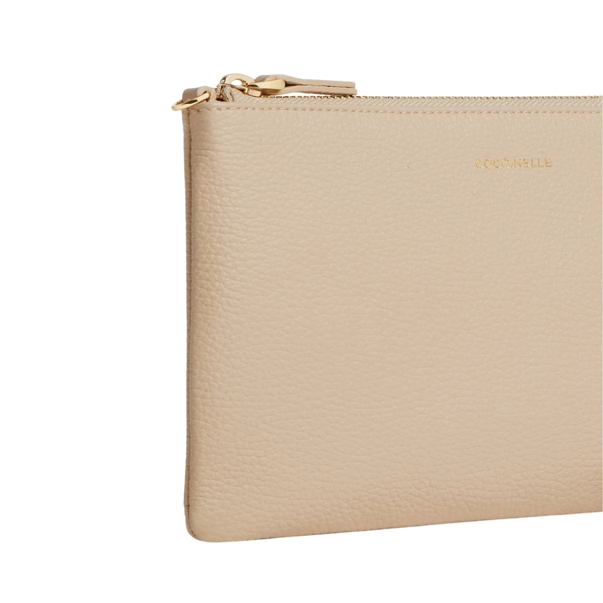 Pochette Minibag in pelle - Beige