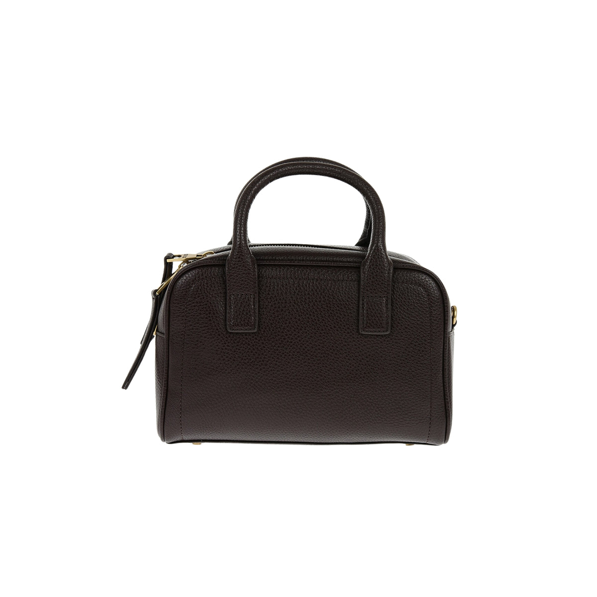 Borsa bauletto in pelle martellata Versace Jeans - Nero