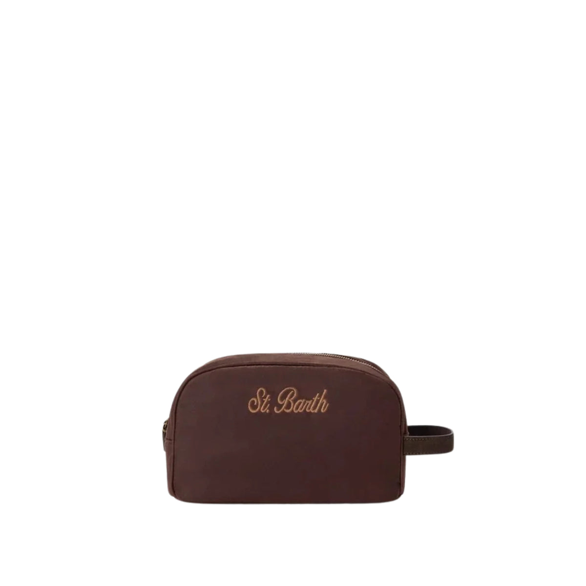 Beauty case Westwood in tessuto cerato con ricamo logo