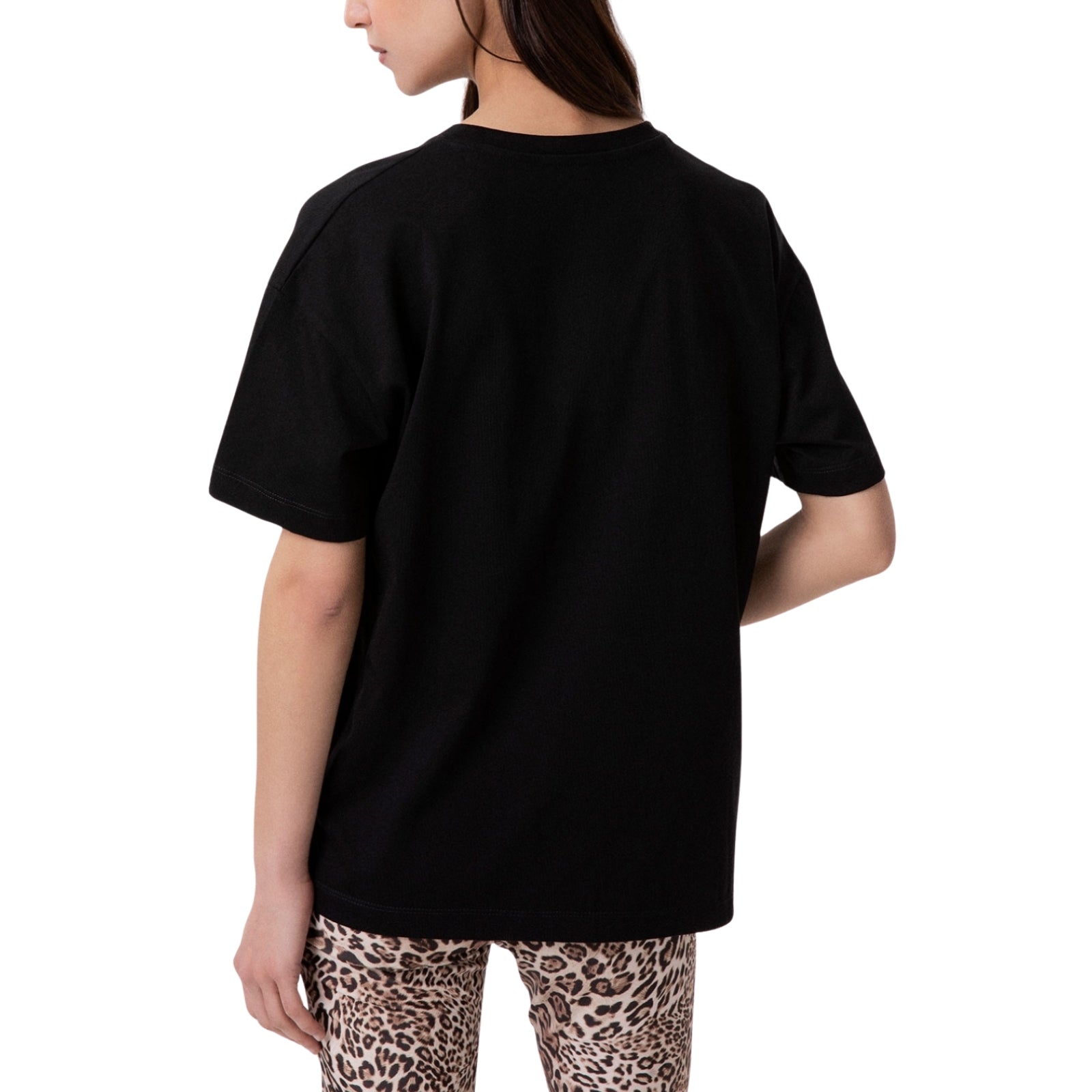 T-Shirt Paricollo Con Ricamo
