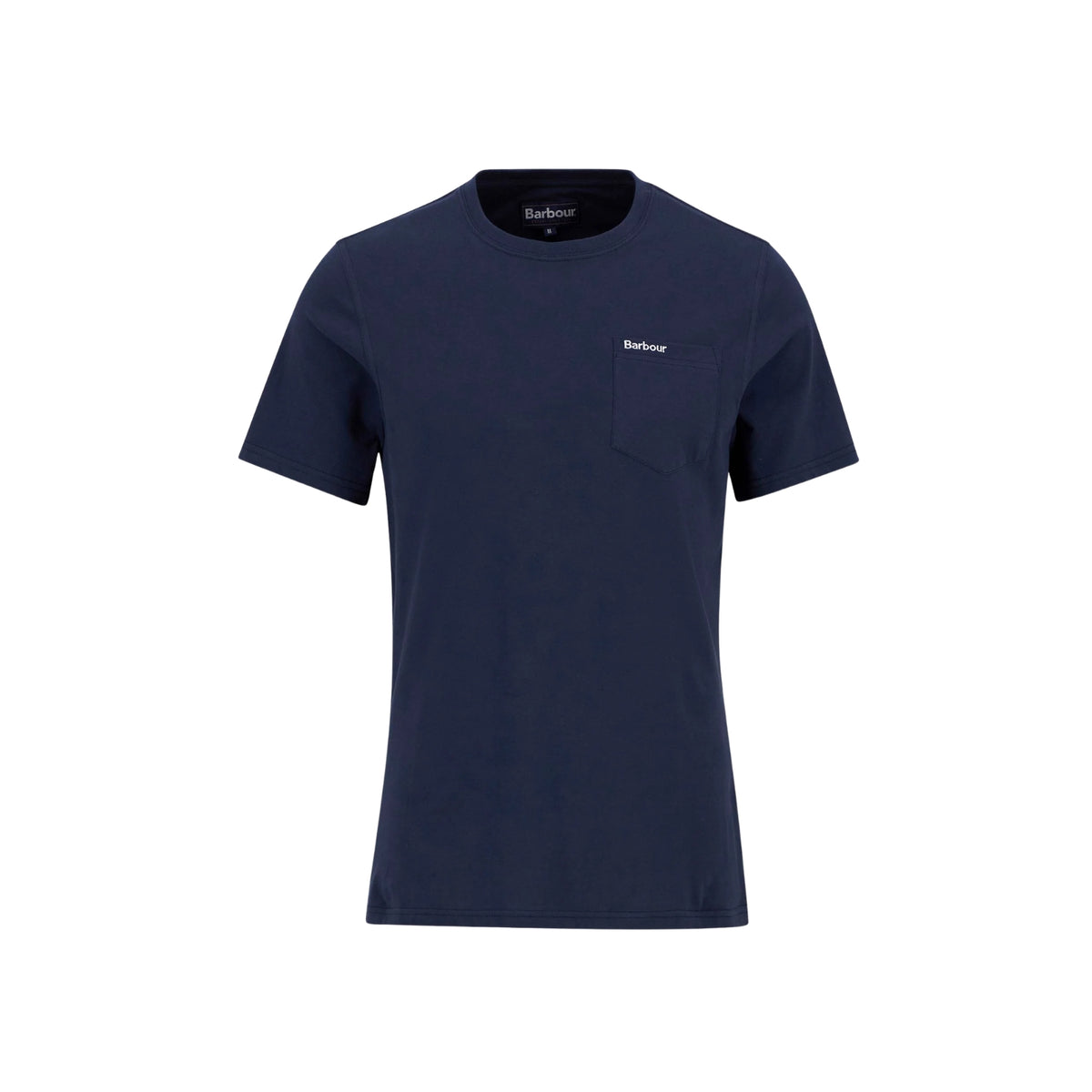 T-shirt Barbour Sports con taschino - Blu