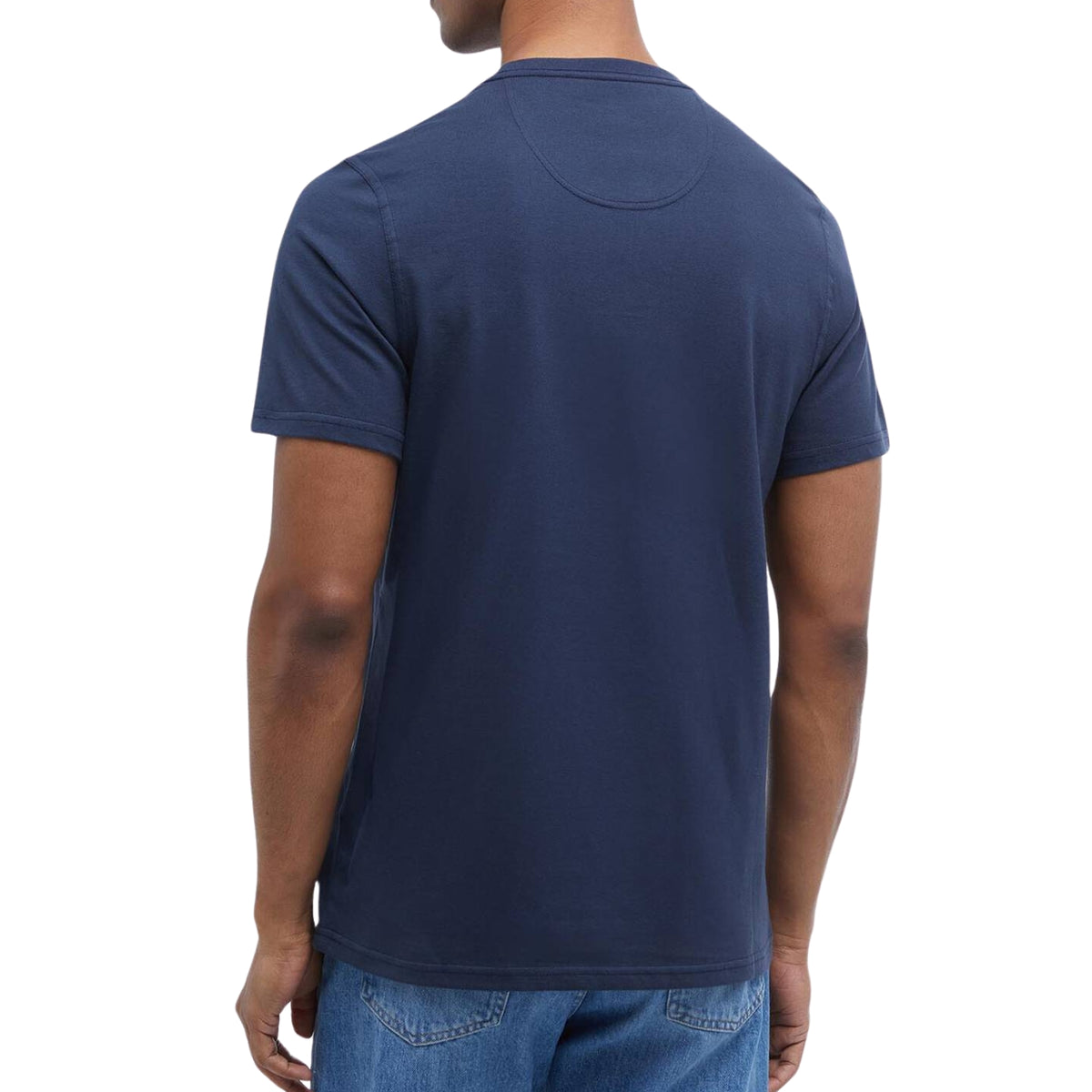T-shirt Barbour Sports con taschino - Blu