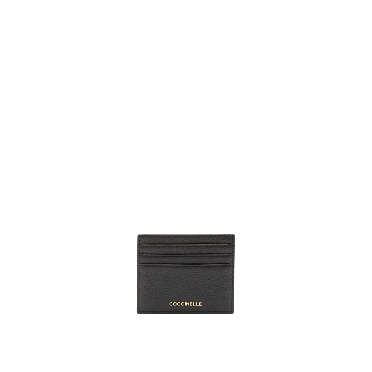 Portacarte con patta linea Metallic - Nero