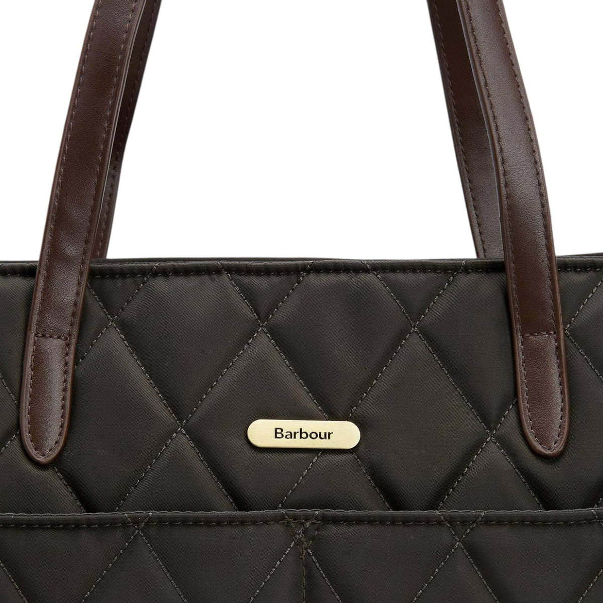 borsa tote quilted - OLIVA