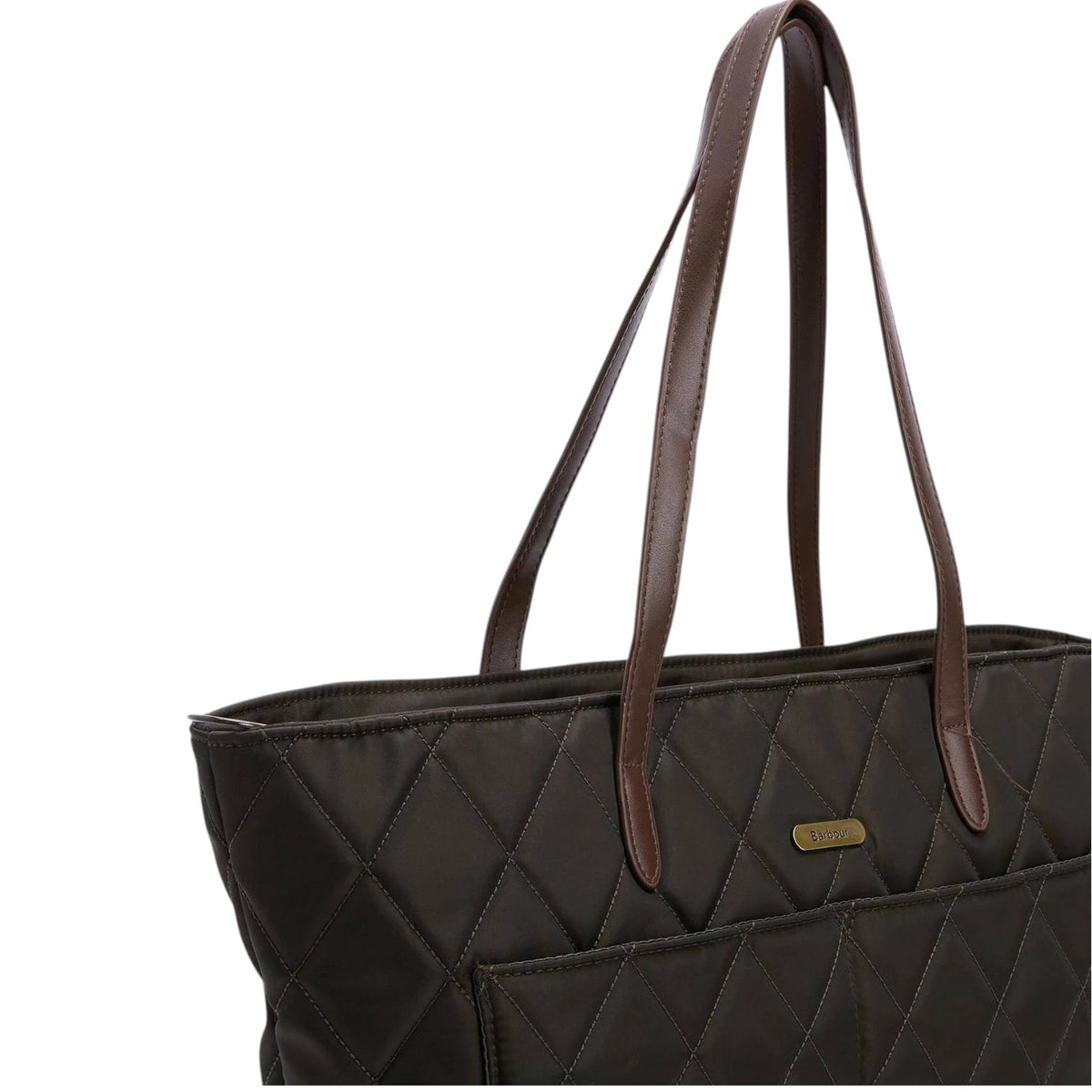 borsa tote quilted - OLIVA