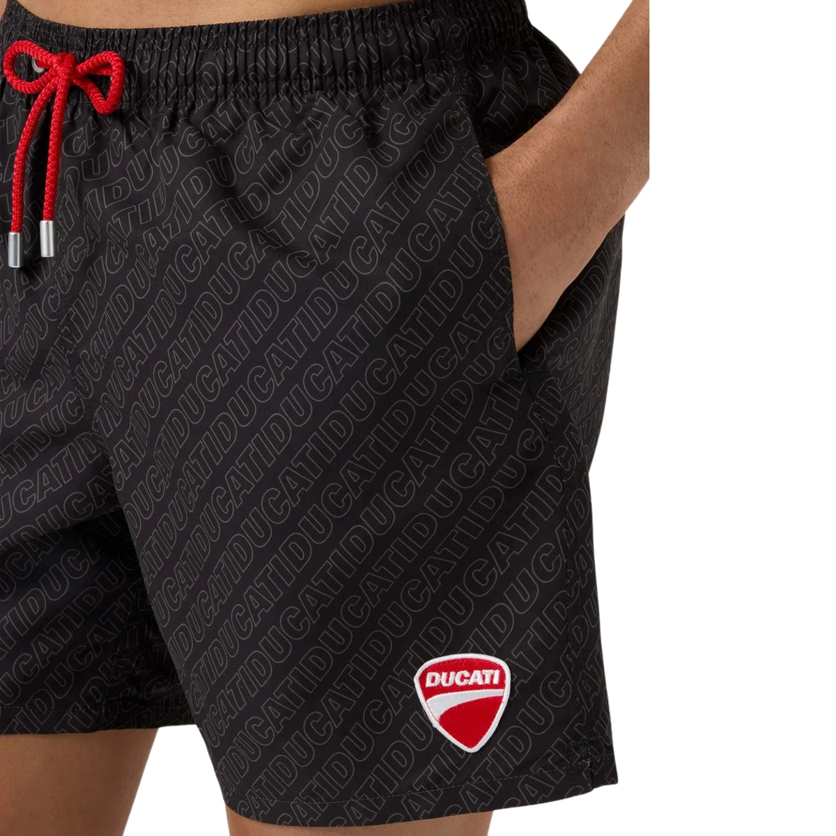 Costume mare Gustavia edizione Ducati - Nero