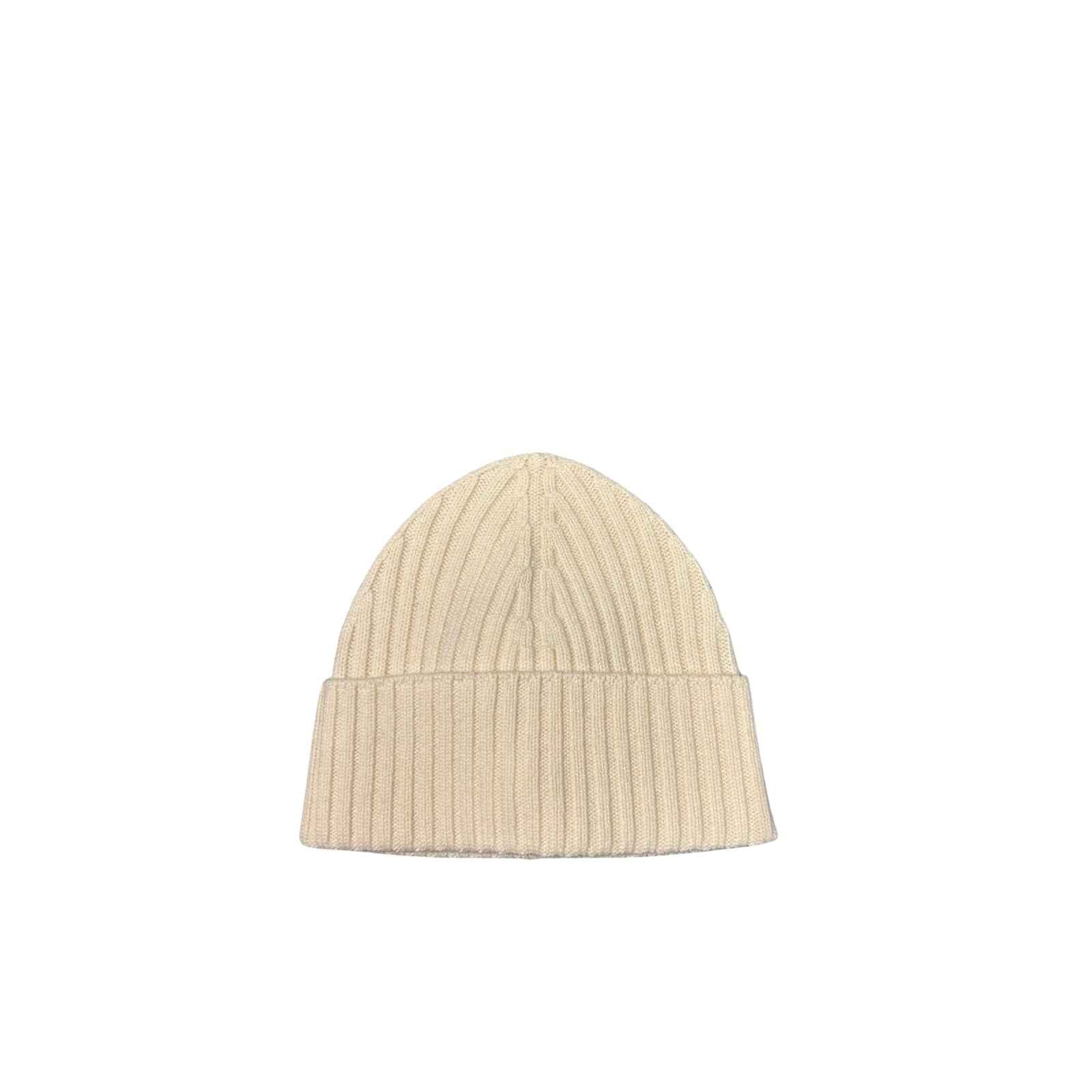 Cappello in cashmere - LATTE