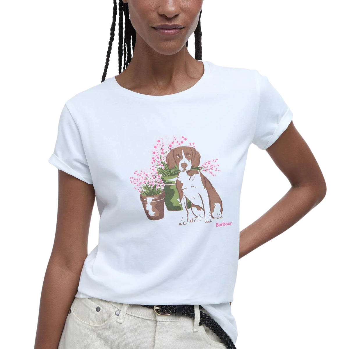 T-shirt Bowland - Bianco