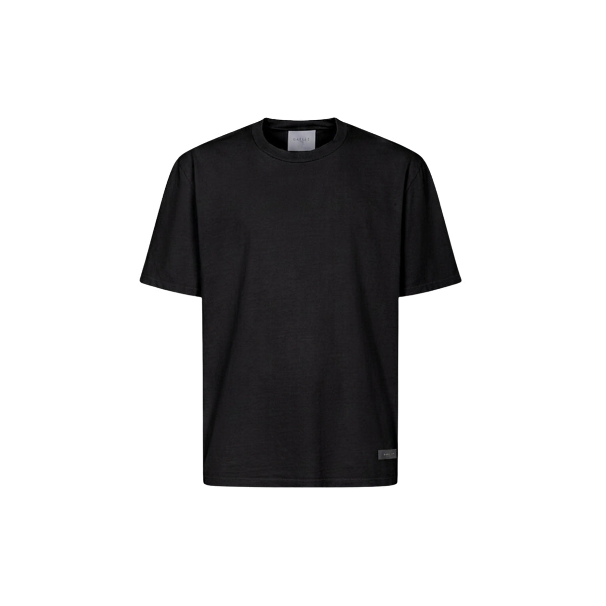 T-shirt Basic tinto old - Nero