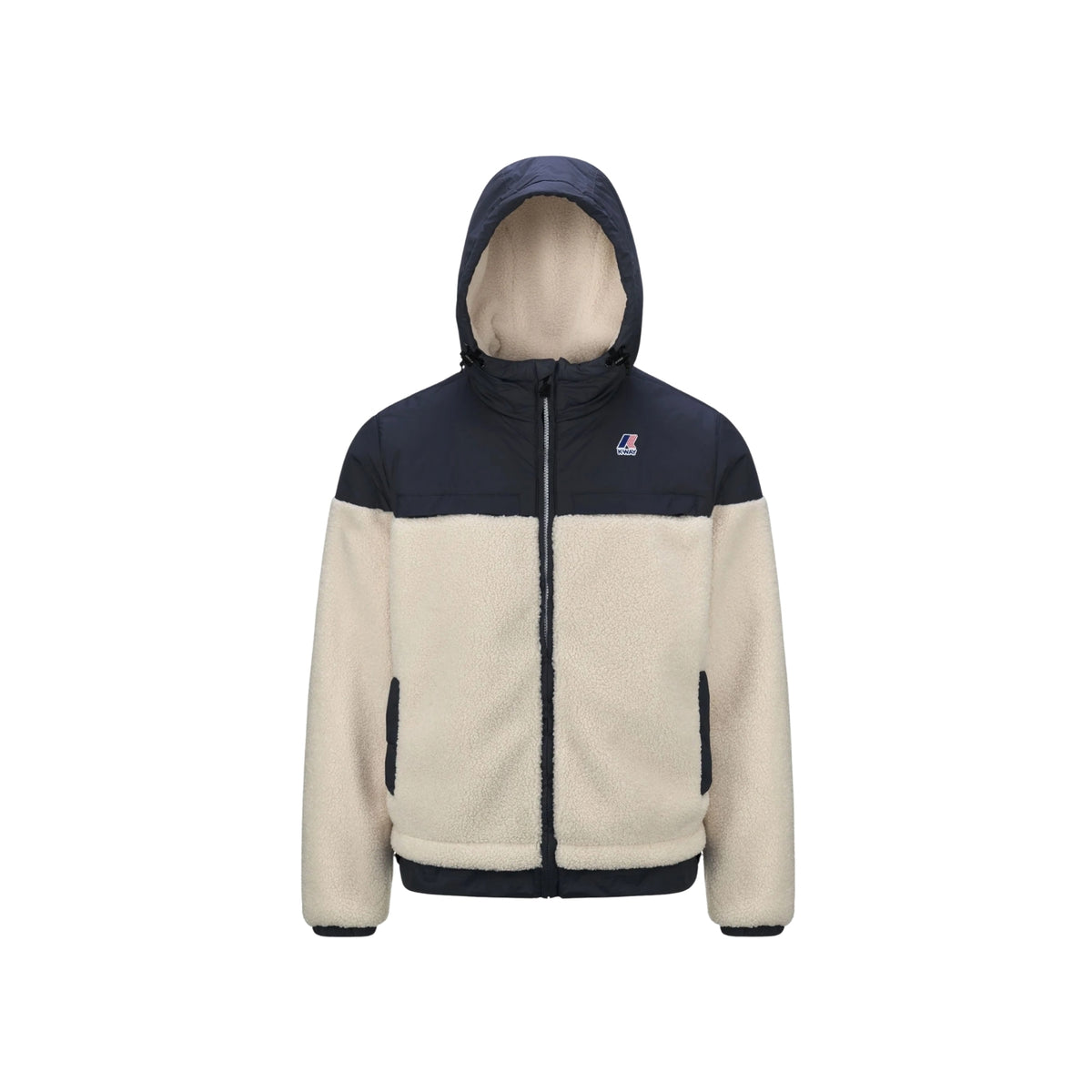 Felpa Neige antivento in sherpa - Blu
