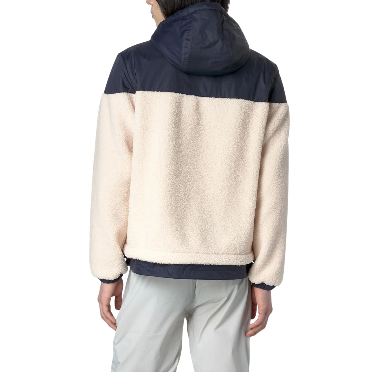Felpa Neige antivento in sherpa - Blu