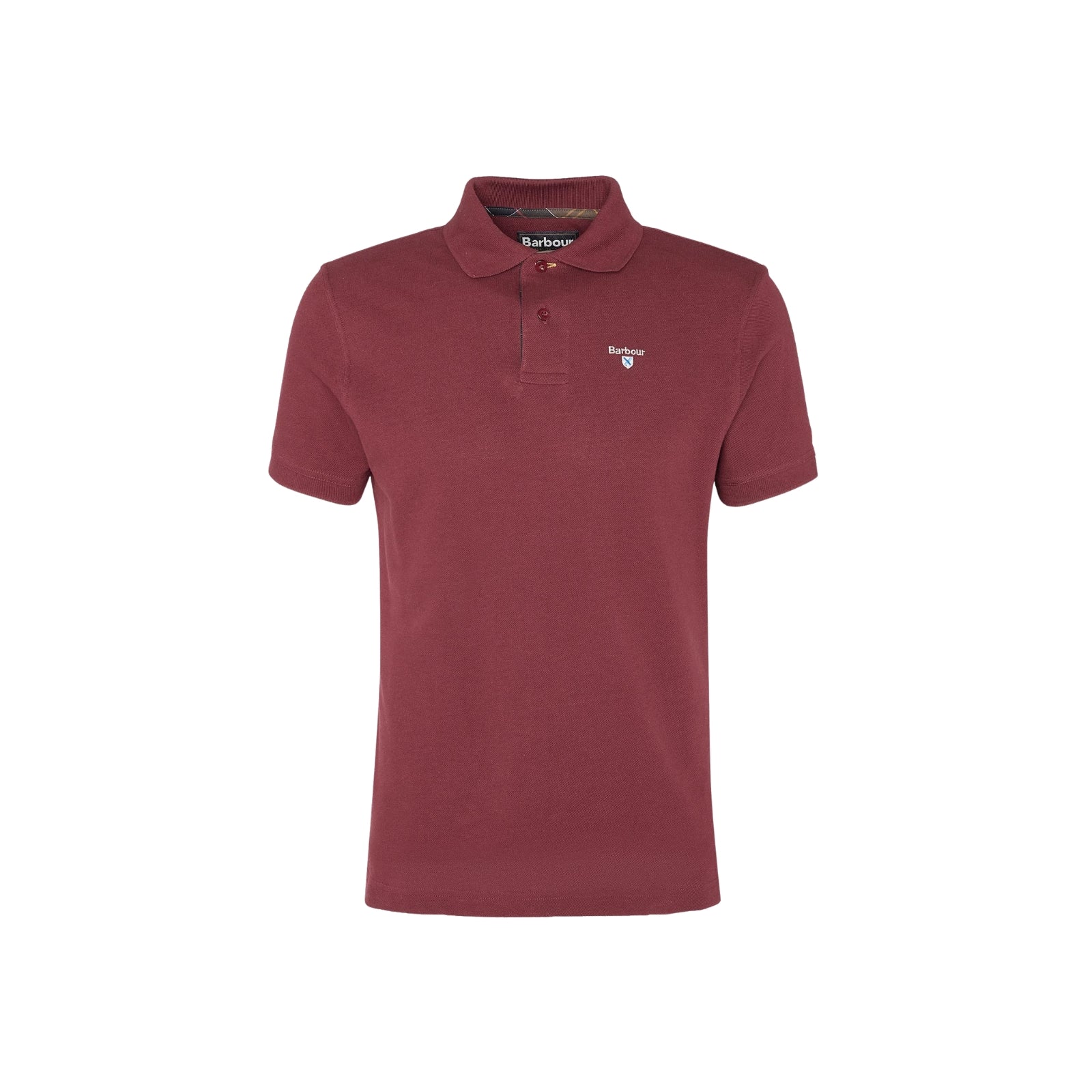 Polo in piquè di cotone - ROSSO