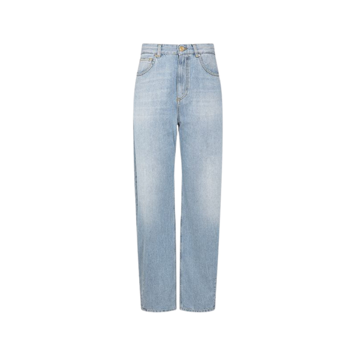 Pantalone baloon in denim - Denim
