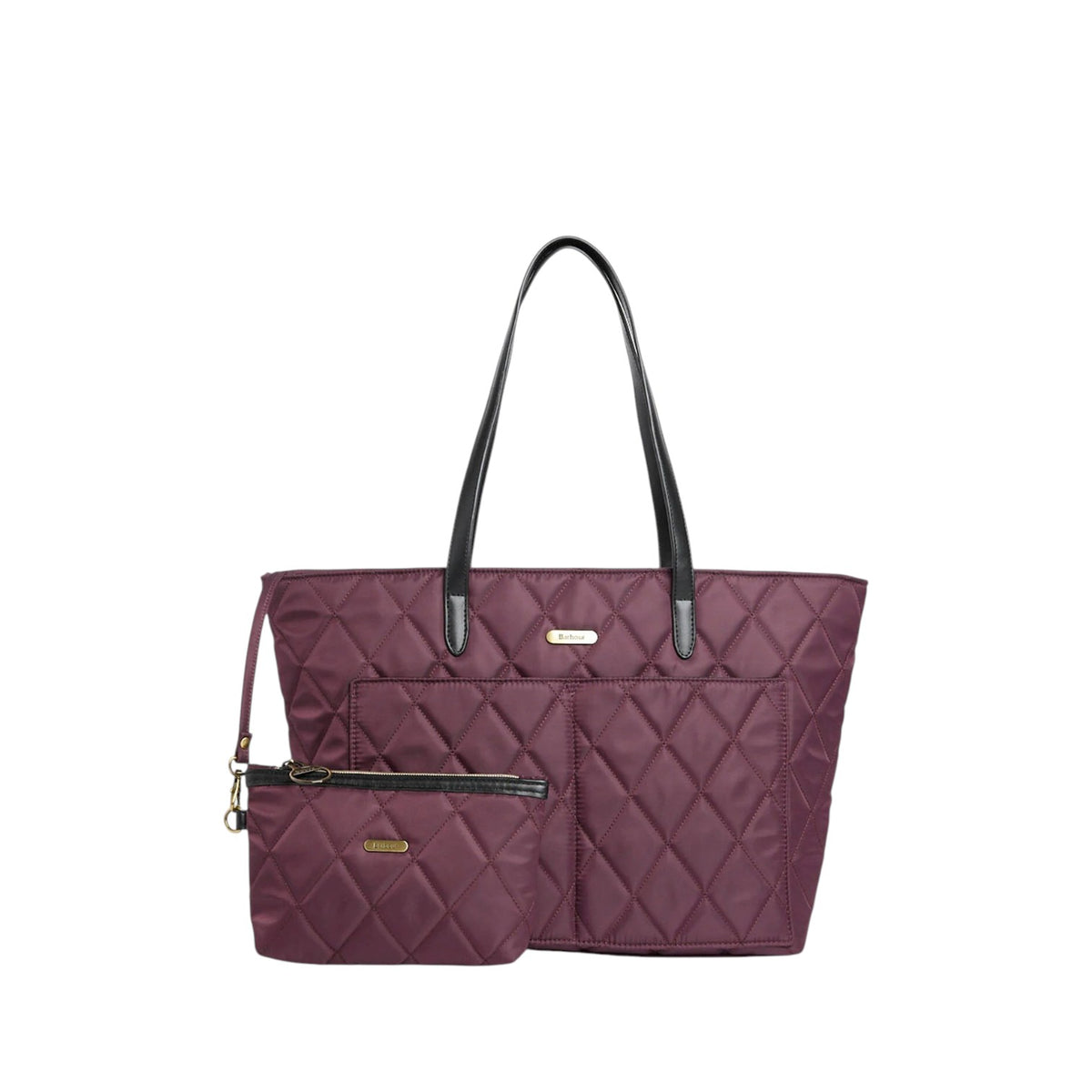 borsa tote quilted - MELANZANA
