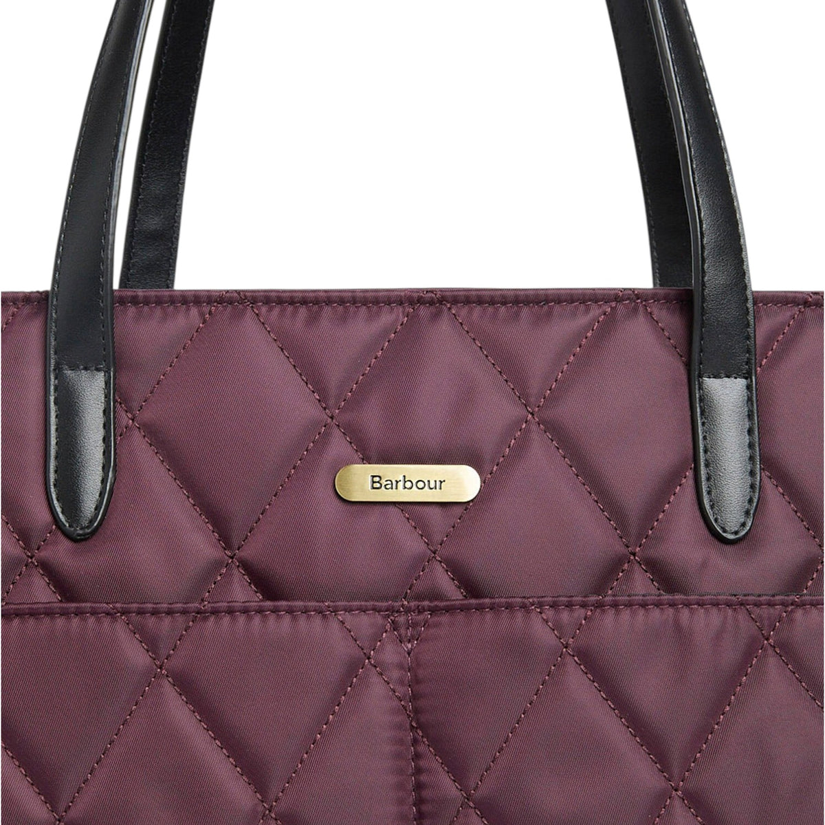 borsa tote quilted - MELANZANA