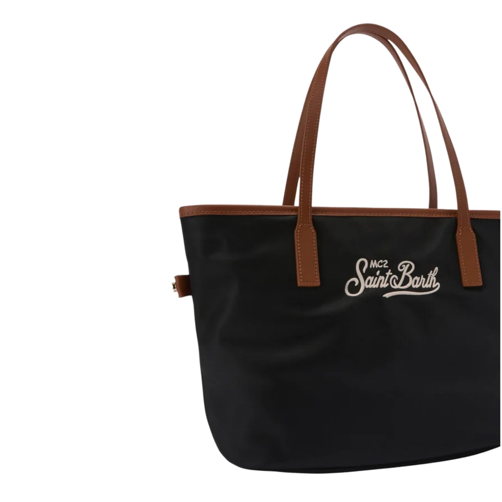 Borsa City regular in nylon - NERO