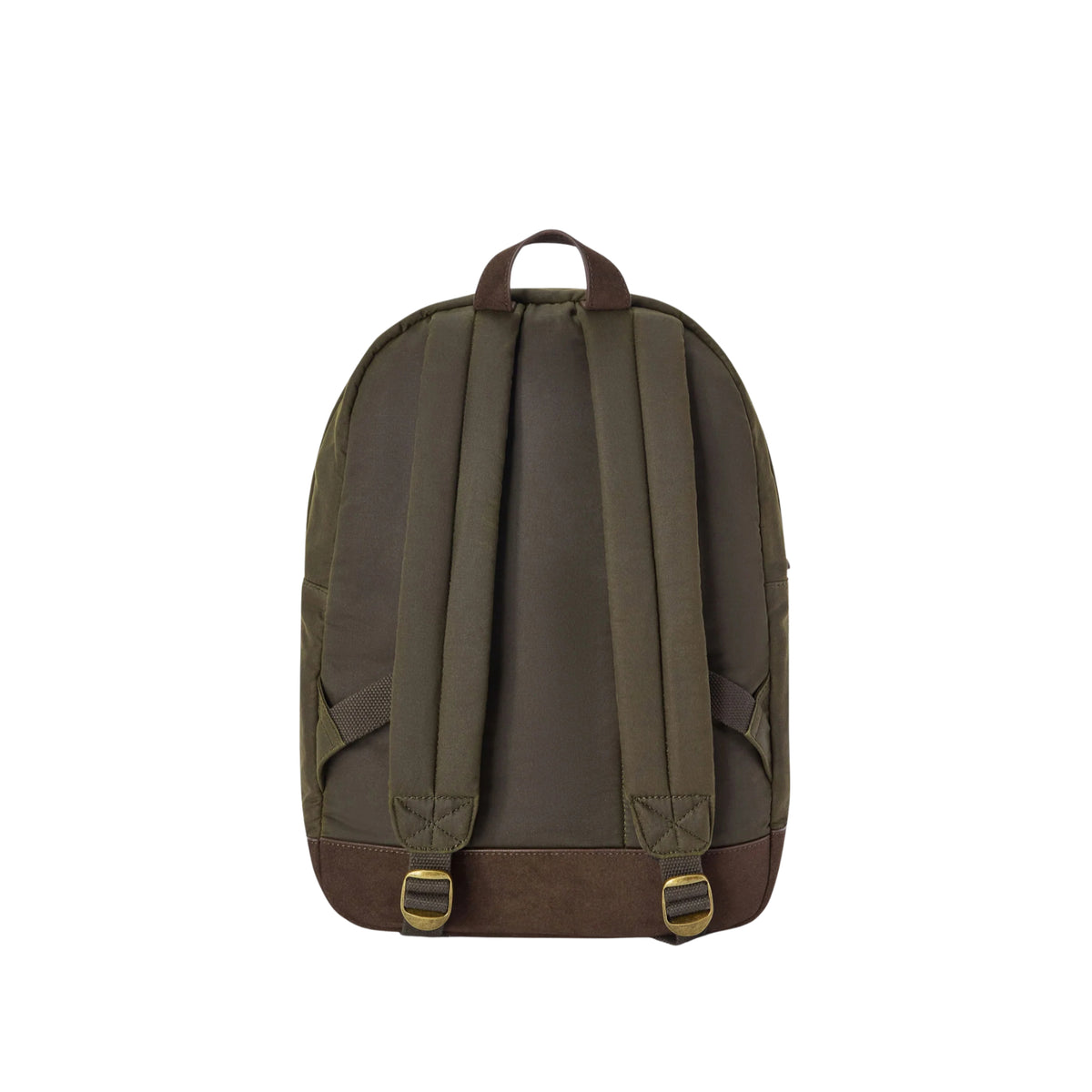 Zaino Cody in tessuto cerato con ricamo logo - VERDE