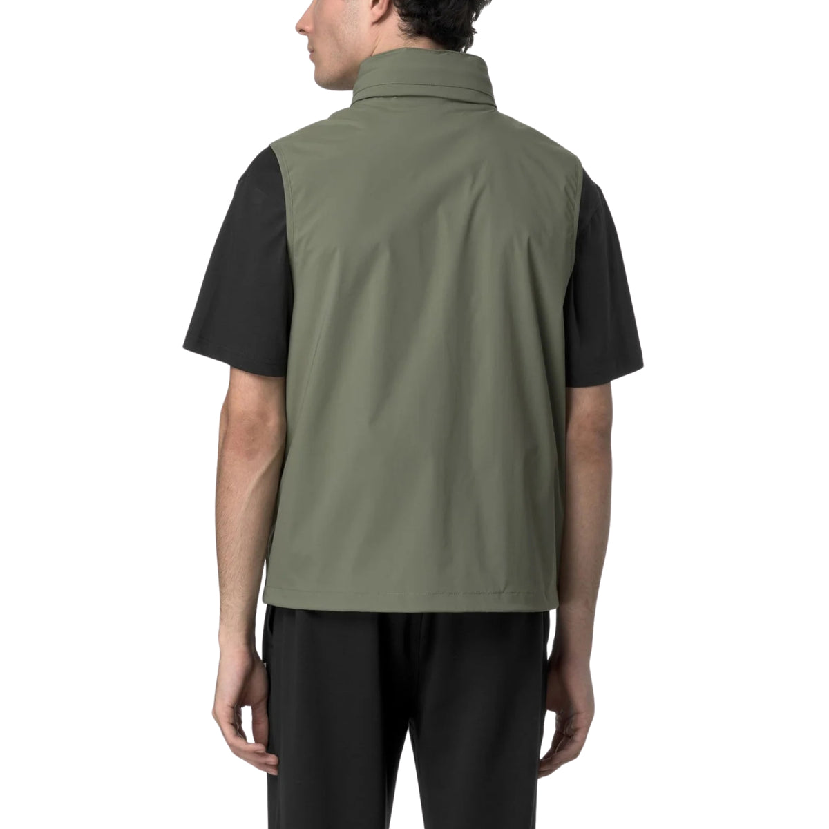 Gilet Valen in nylon stretch - Verde