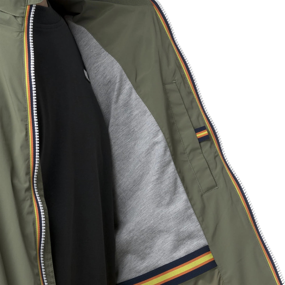 Gilet Valen in nylon stretch - Verde