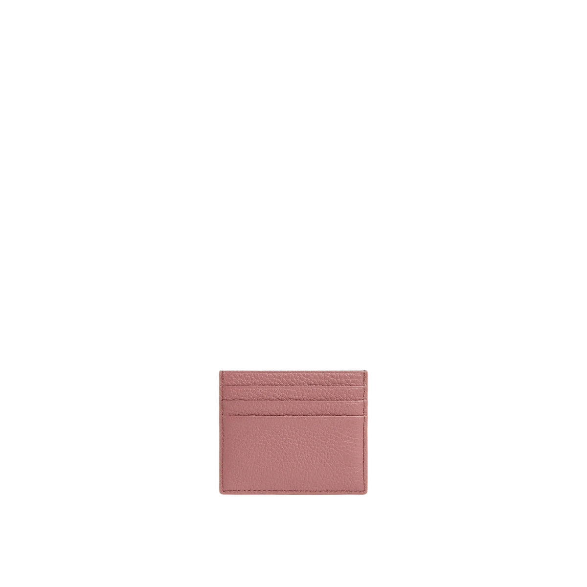 Portacarte con patta linea Metallic - Rosa