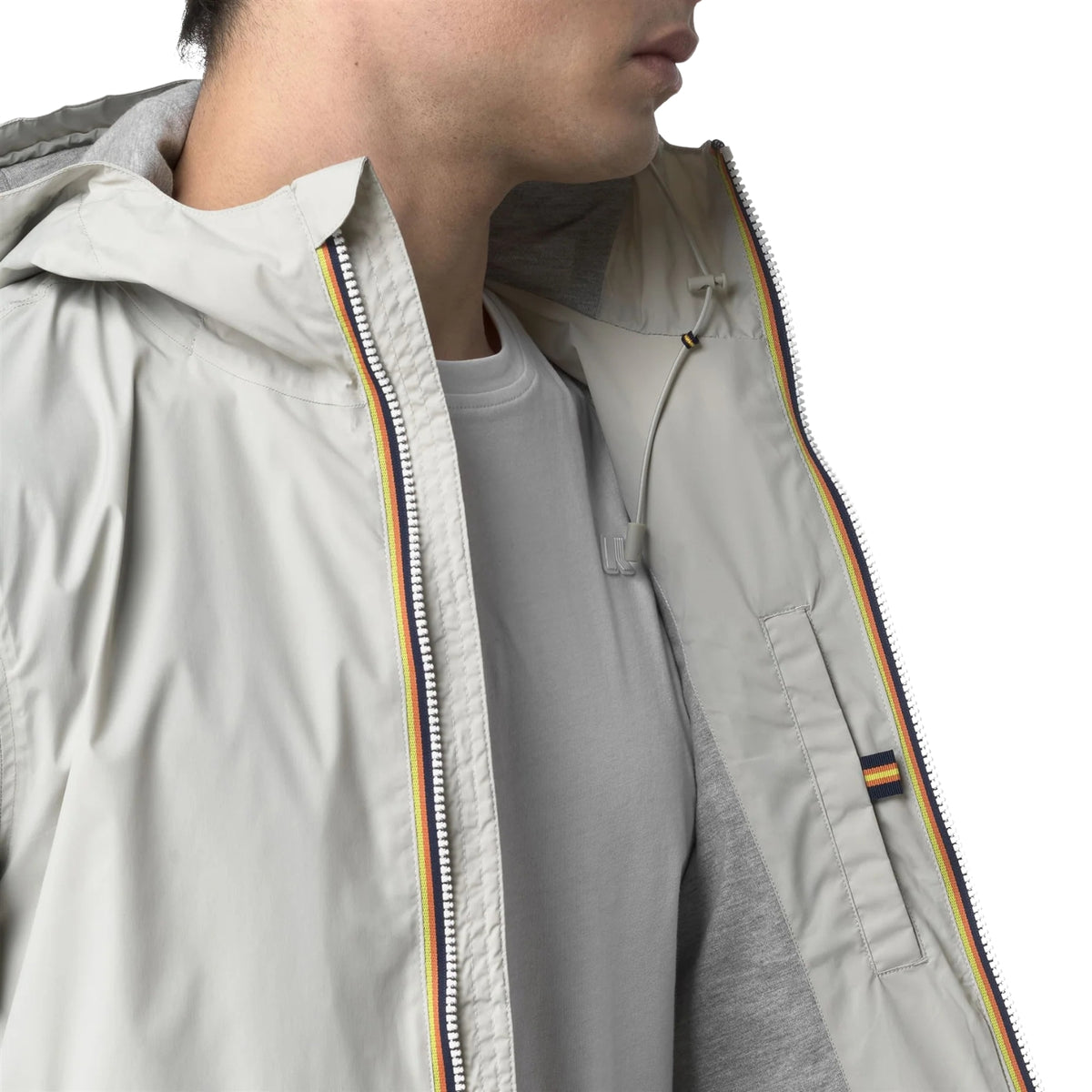 Giacca Jack slim in nylon stretch - Beige