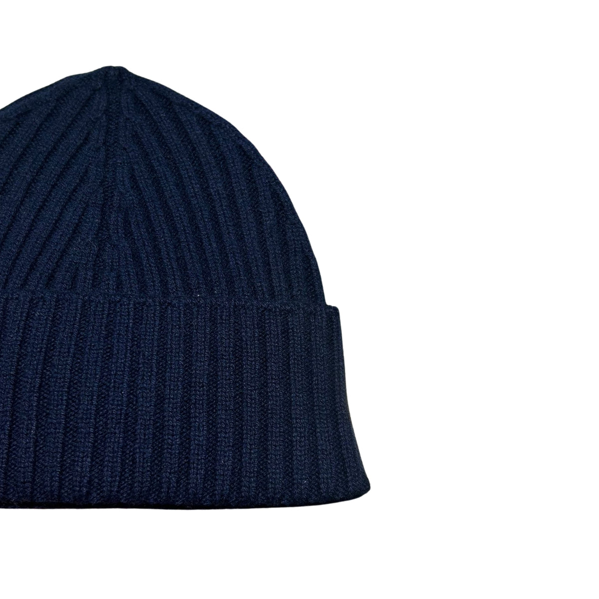 Cappello in puro cashmere - Blu