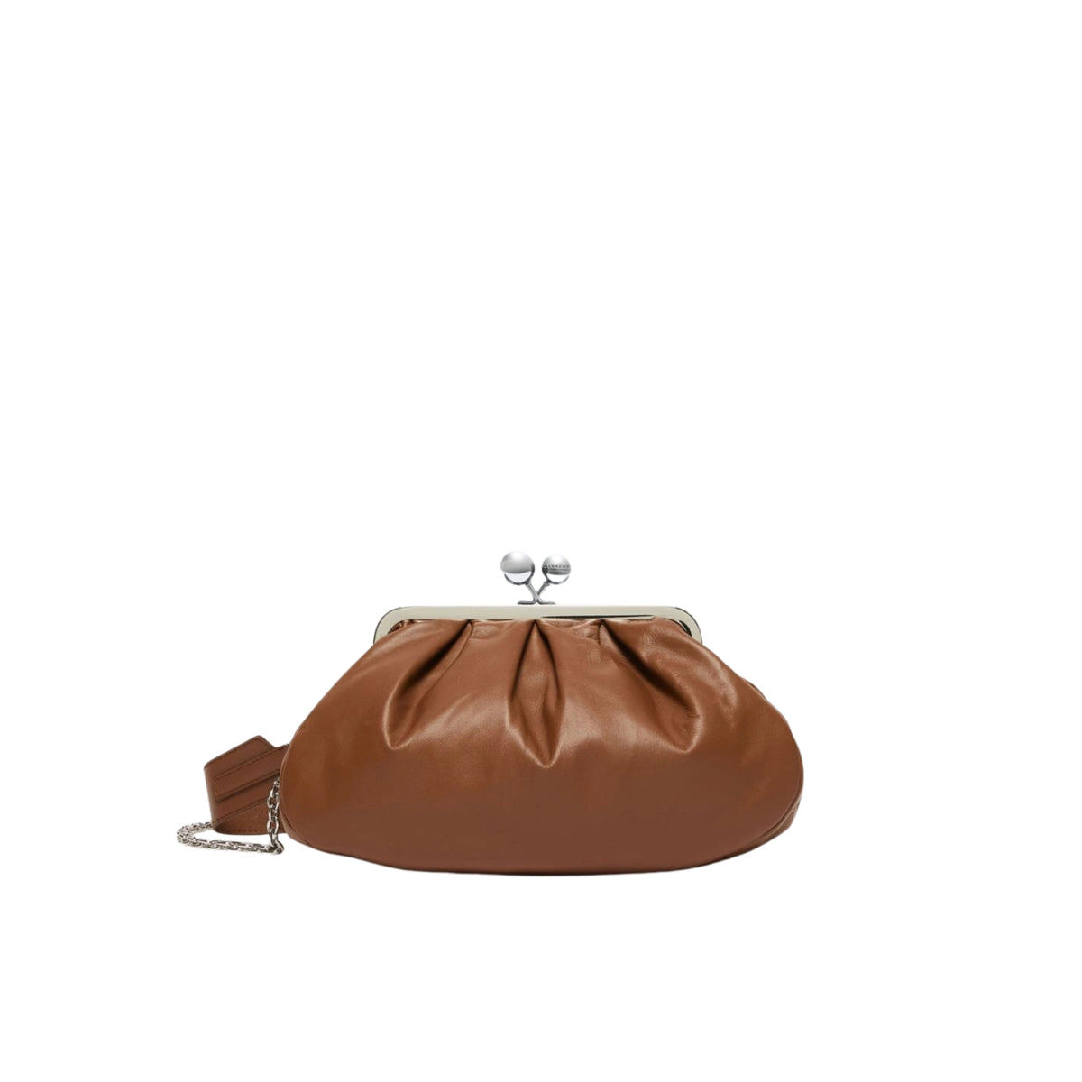 Borsa Pasticcino in montone nappato - Cuoio