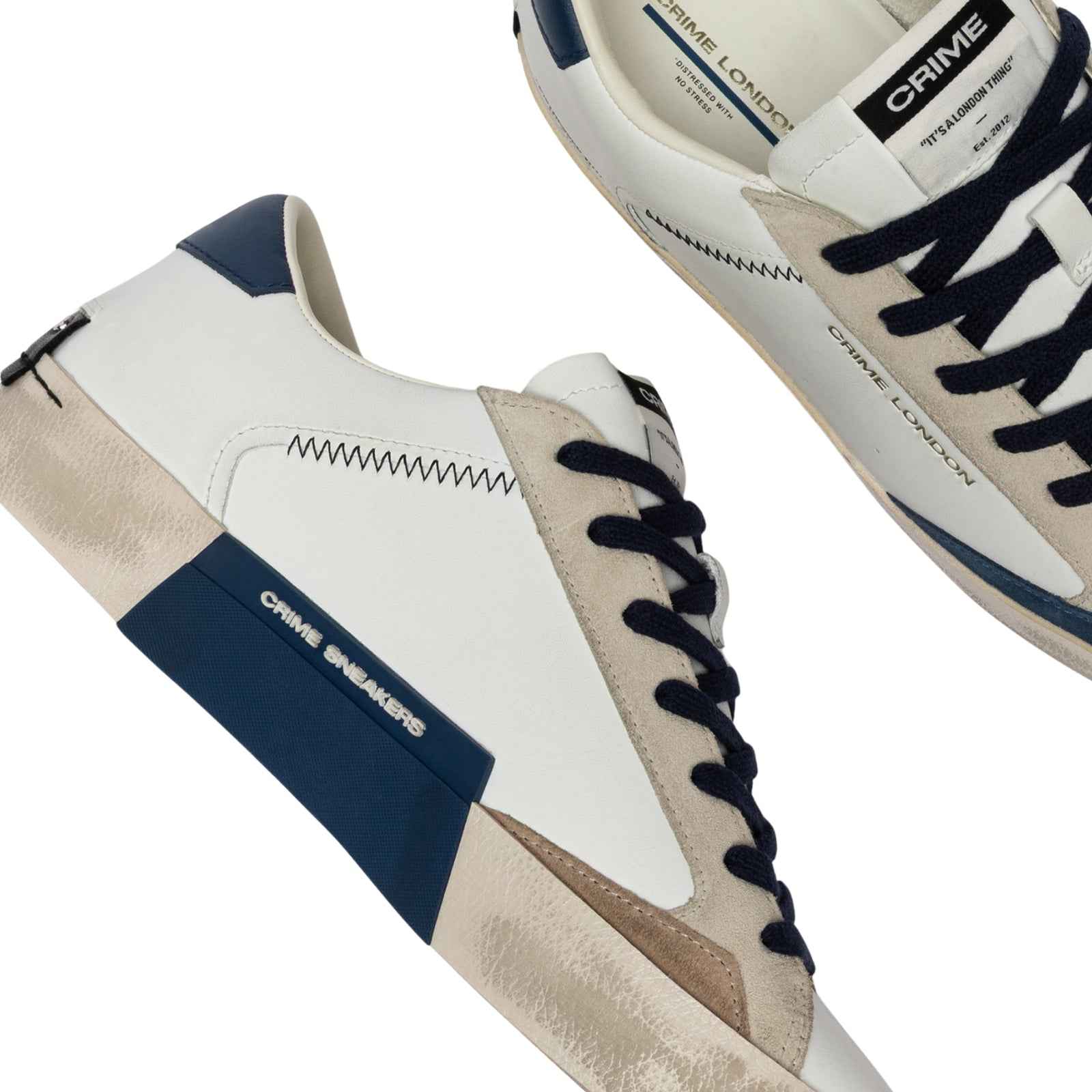 Sneaker DISTRESSED NAVY BLUE