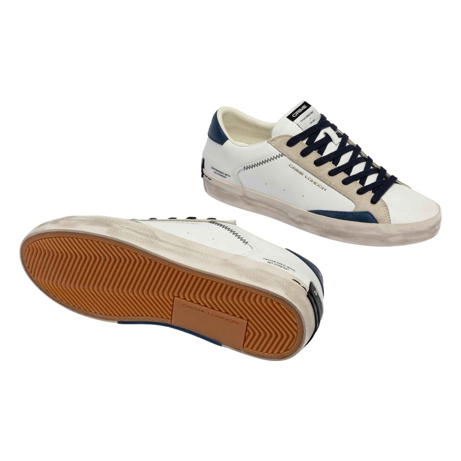 Sneaker DISTRESSED NAVY BLUE