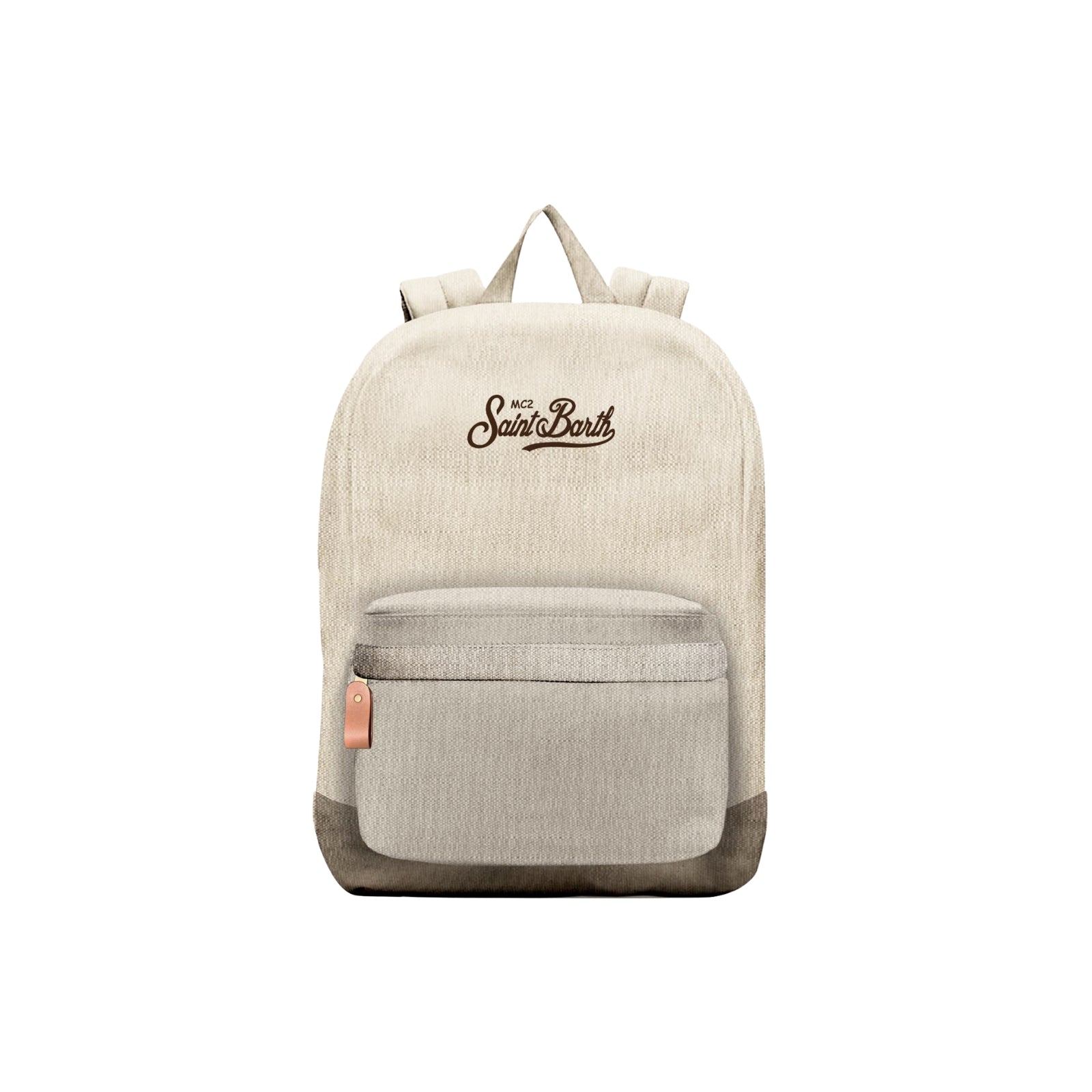 ZainoBackpack in canvas con struttura morbida - BEIGE