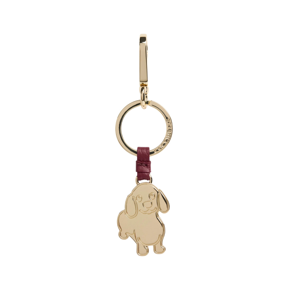 Portachiavi Basic Metal Light Gold - Ribes
