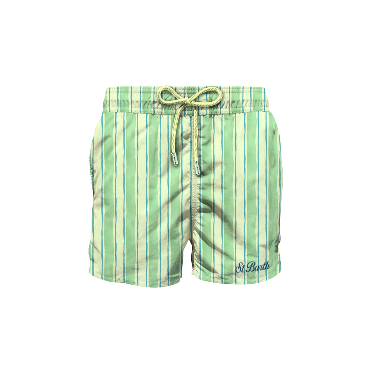 Costume mare Syros a righe - Verde