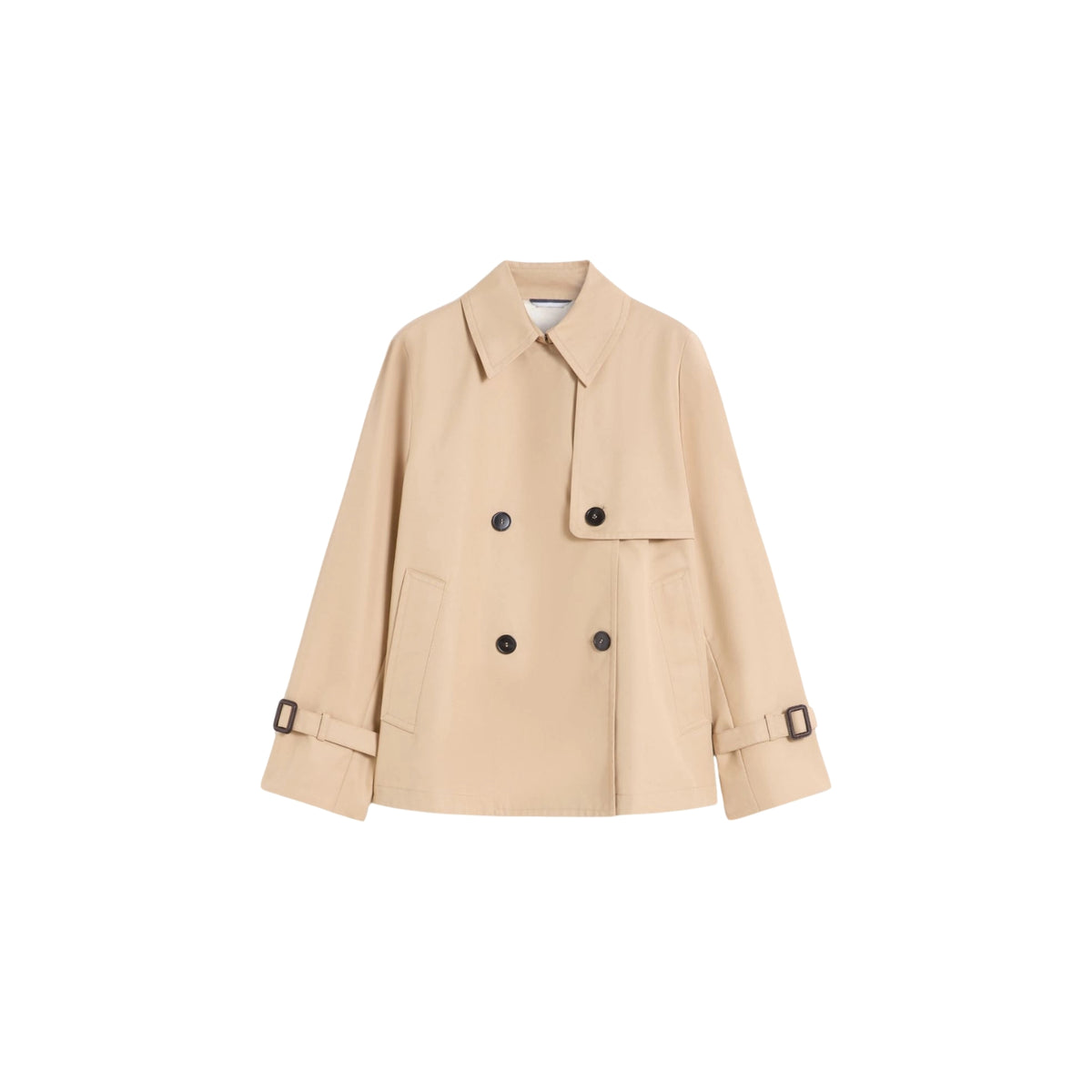 Trench corto doppiopetto - Beige