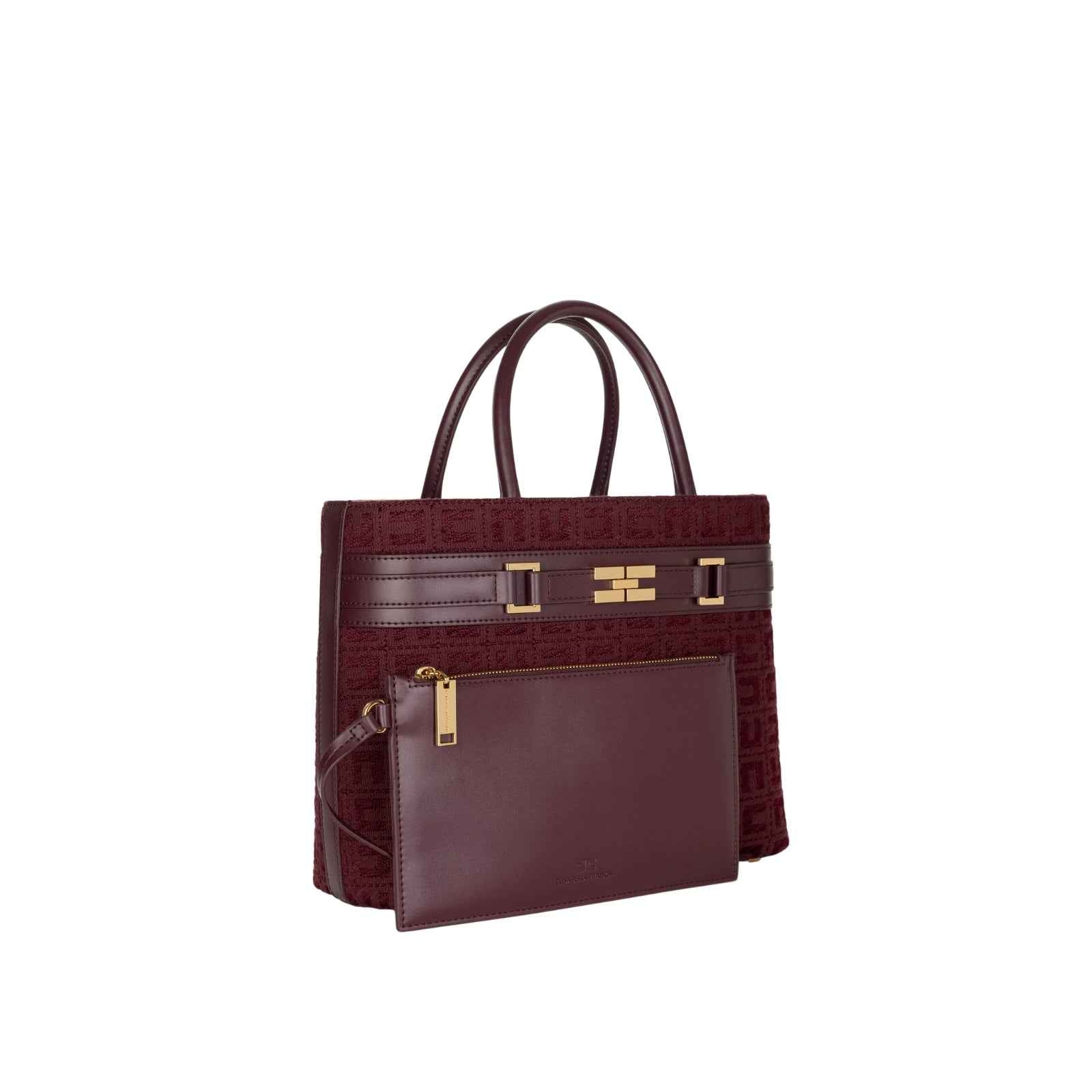 Borsa in tessuto jacquard - ROUGENOIR