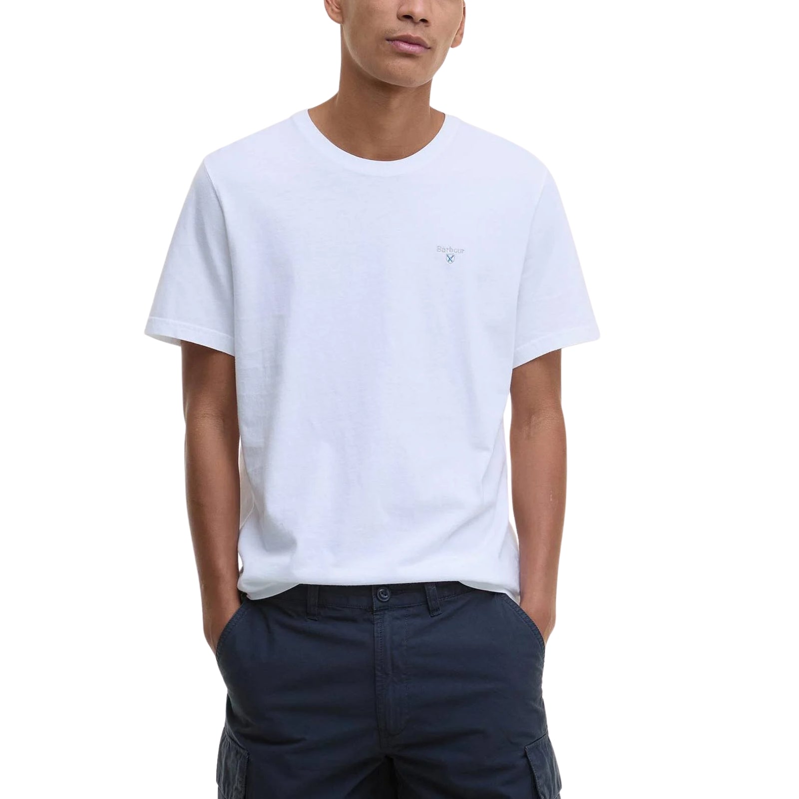 T-Shirt sportiva Tartan - BIANCO