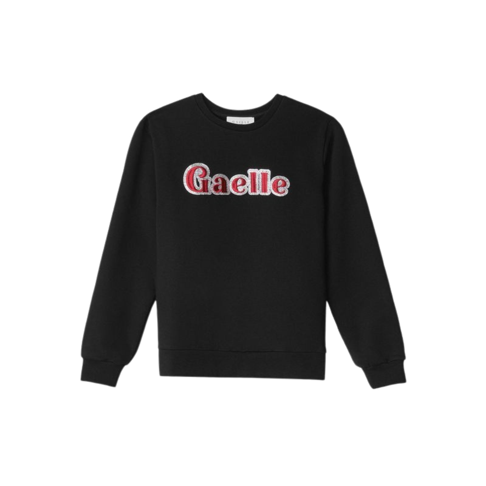 Felpa girocollo con logo sul petto