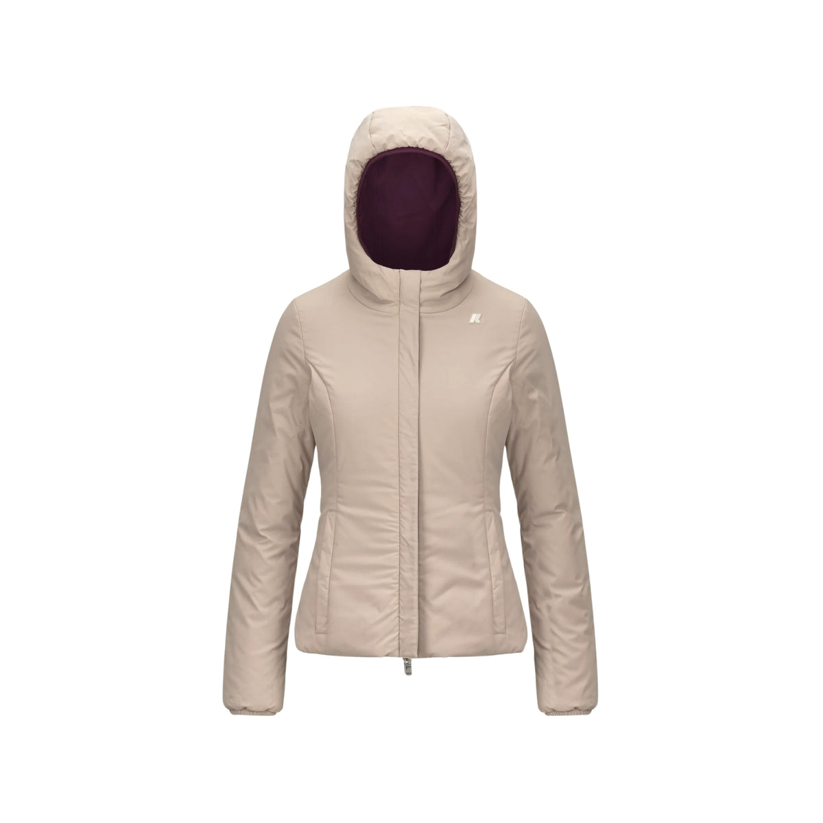 Giacca Lily reversibile slim - Violetto/Beige