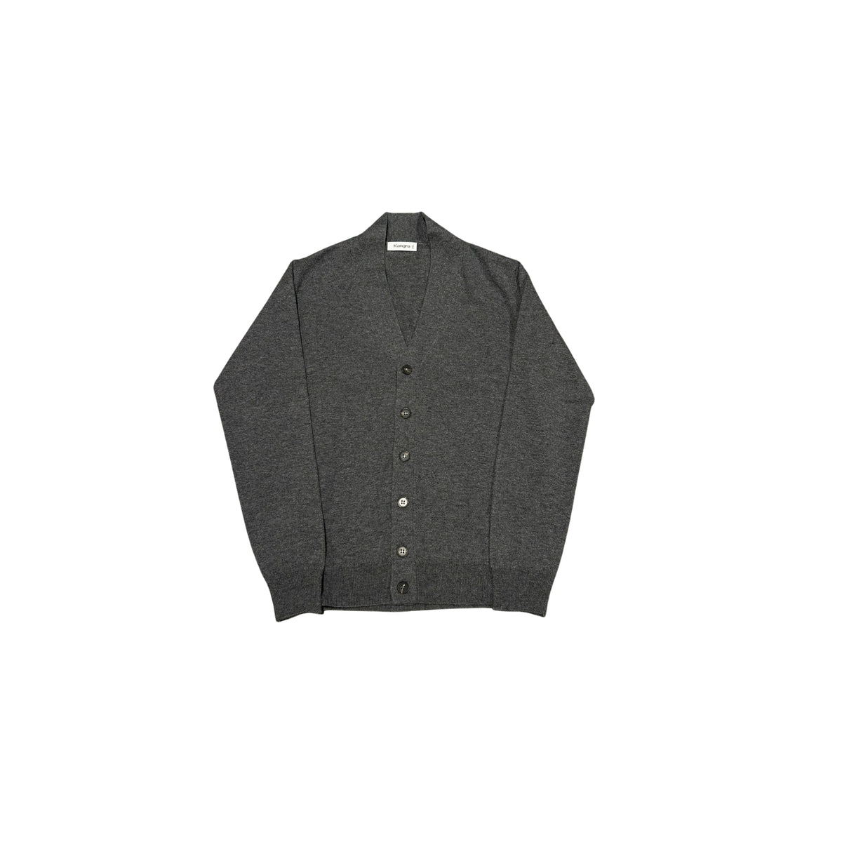 Cardigan con bottoni in finto Corno - Grigio