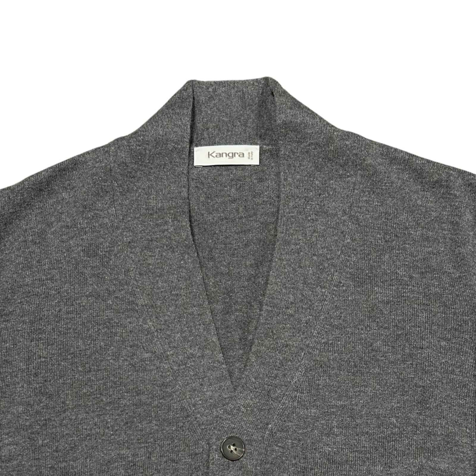 Cardigan con bottoni - GRIGIO