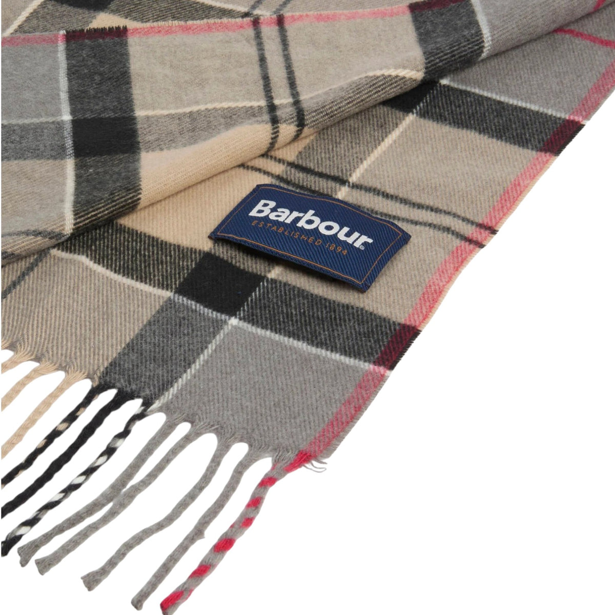 Sciarpa Galingale Tartan -BEIGE