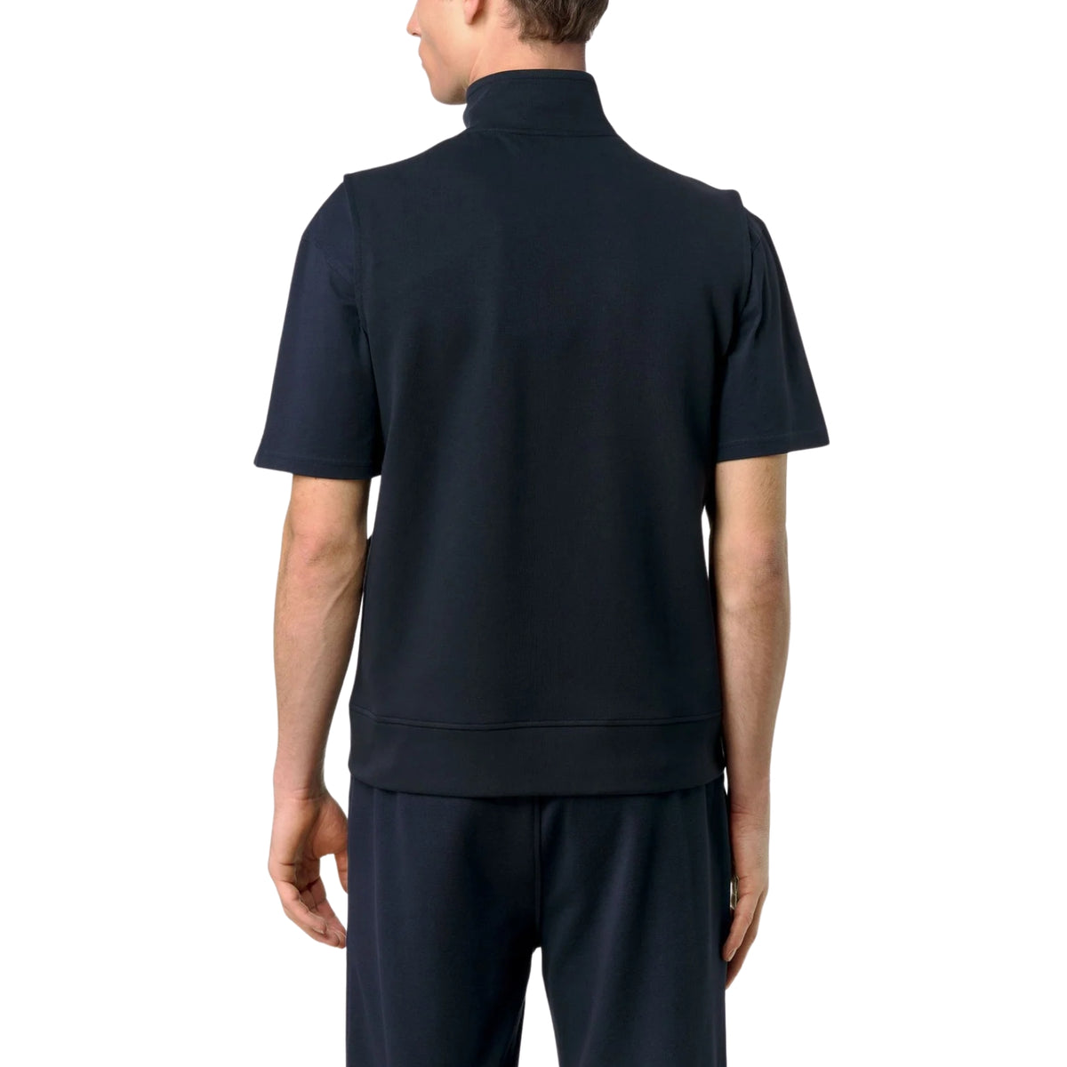 Gilet Kylian in interlock tecnico - Blu