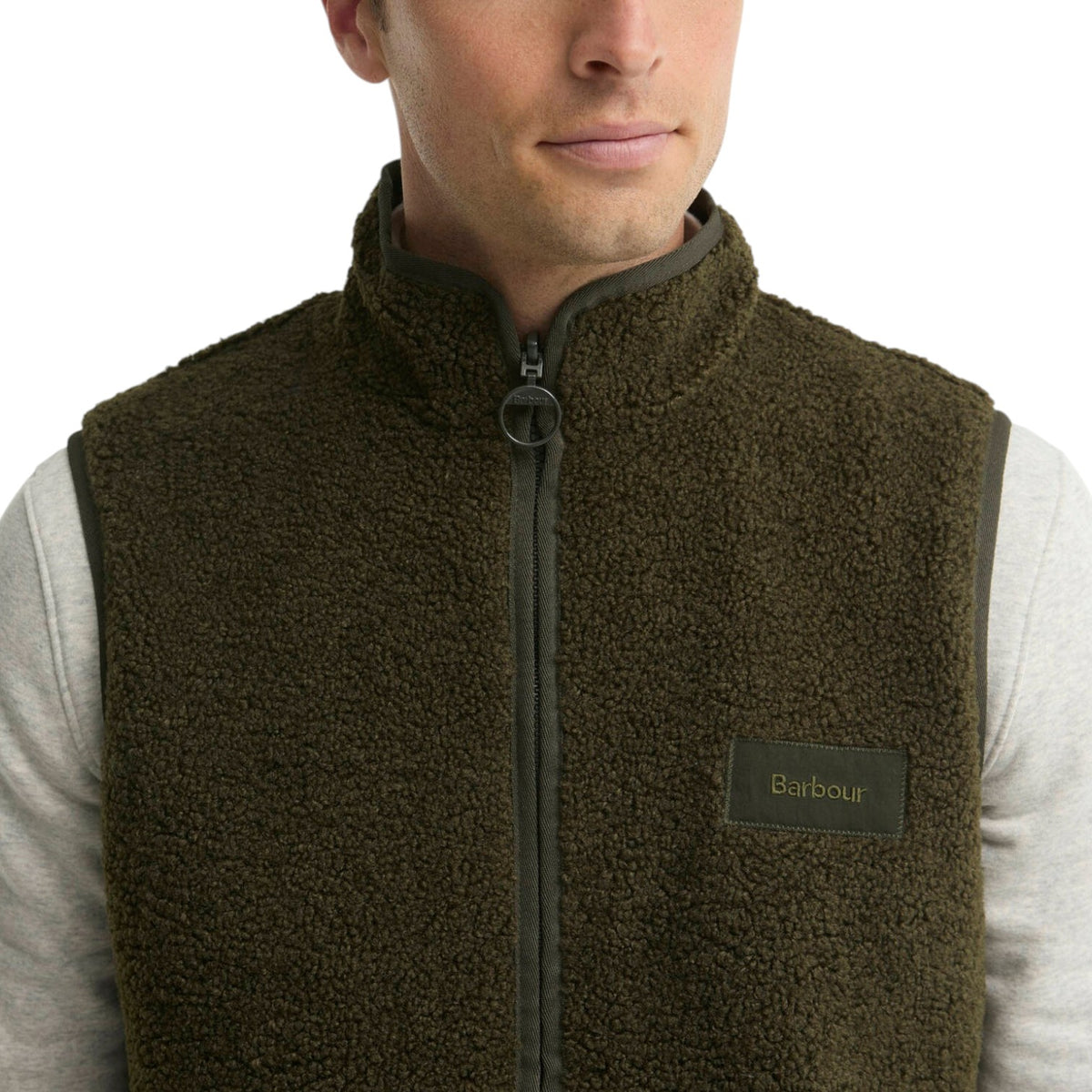 Gilet in pile reversibile